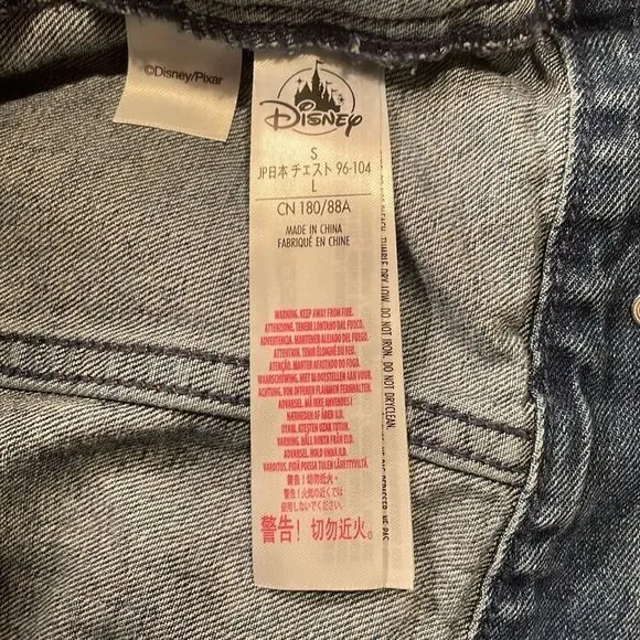 Nwot Disney Toy Story Woman’s Jean Jacket - Picture 9 of 14